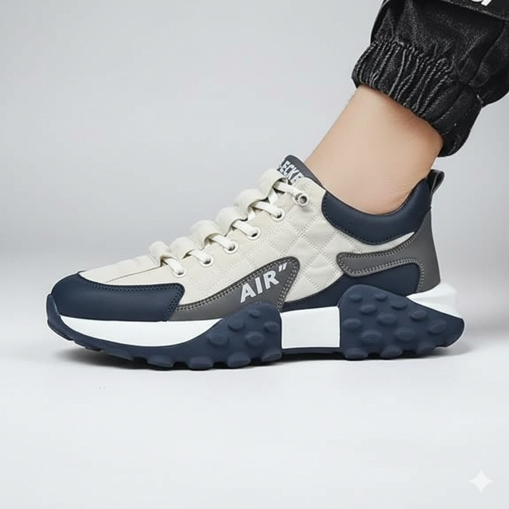 Men's Korean Style High Top Fashion Casual Shoes (Boots)